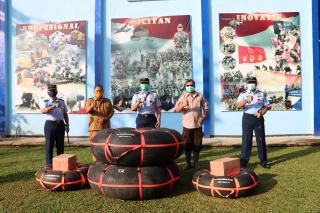 Lanud Sulaiman, Depohar 70, dan Depohar 40 Berikan Bantuan Untuk Korban Banjir